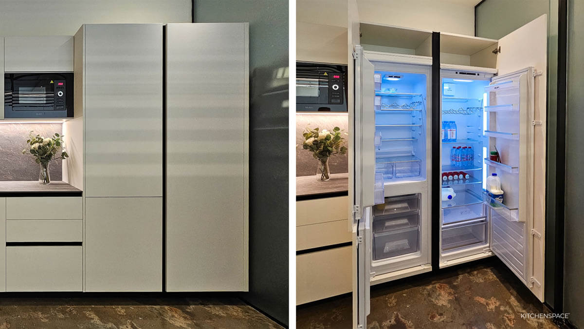 Minimalist Integrated Office Pantry